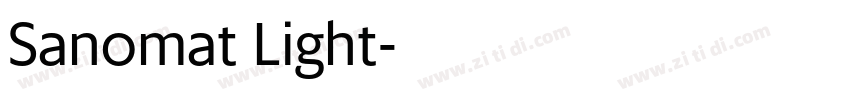 Sanomat Light字体转换